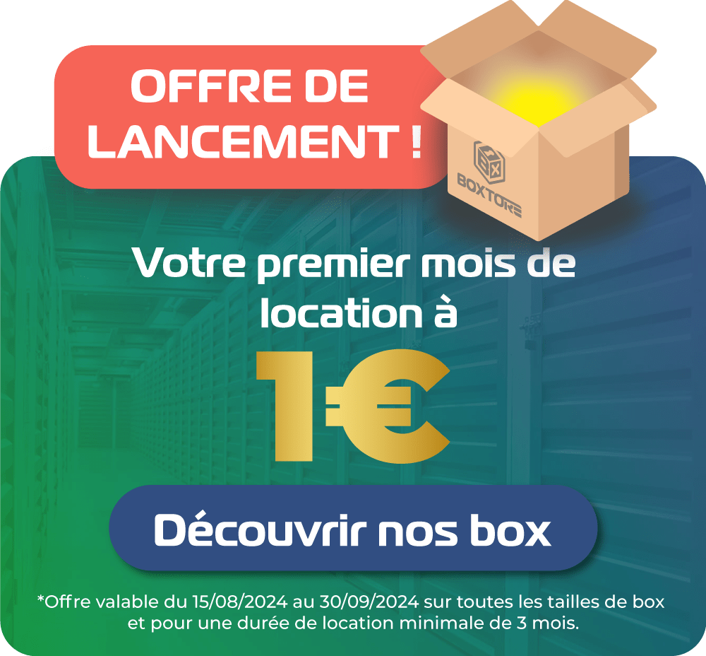 Offre de lancement de Boxtore